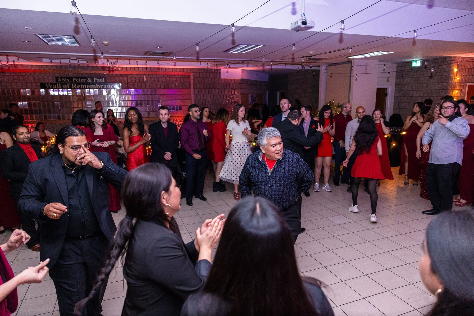 The Upper Room, the Pentecost party