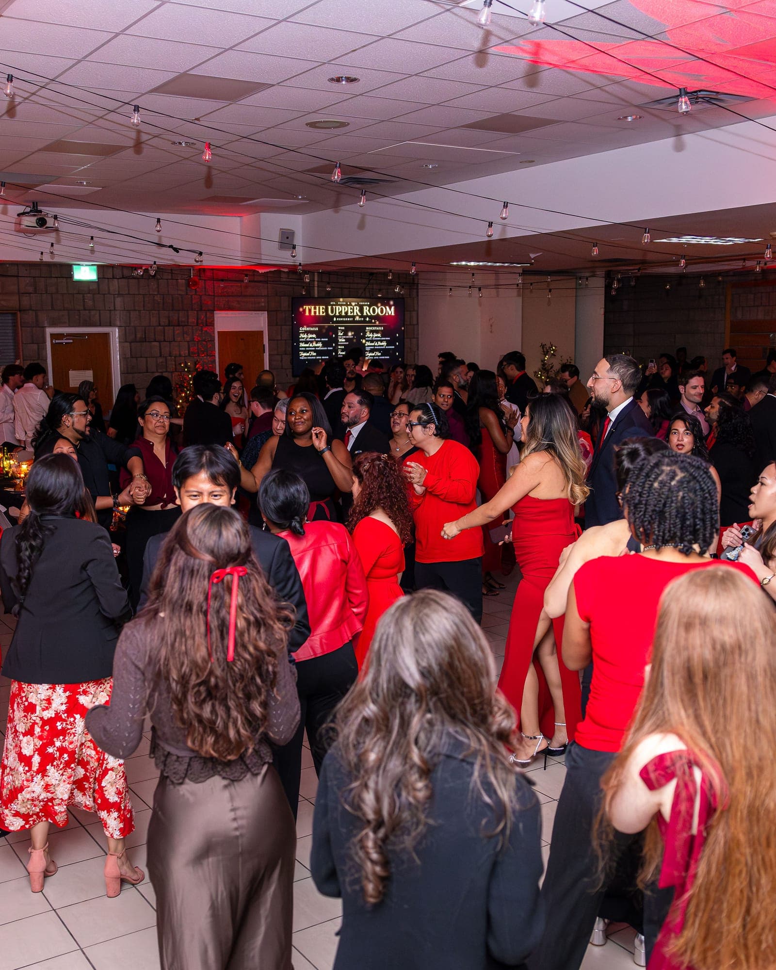 The Upper Room, the Pentecost party